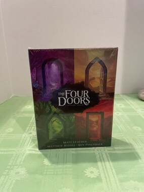 The Four Doors Card Game Happy Camper.
NEW.  2025.  Family Solo Matt Leacock 4